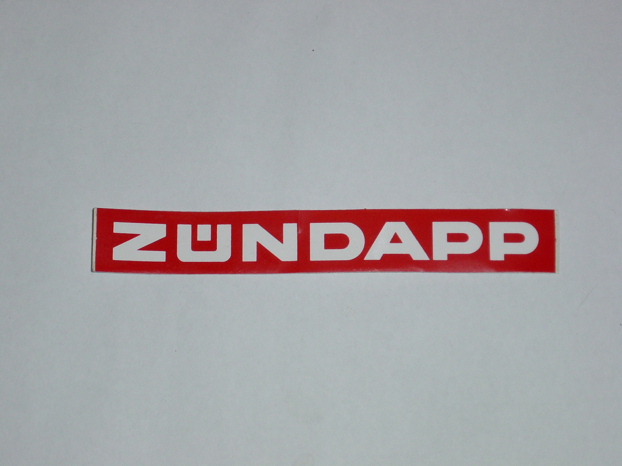 Sticker " Zündapp "